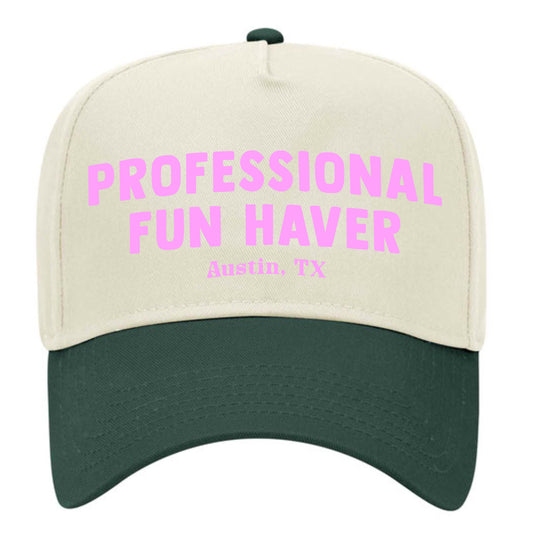 PROFESSIONAL FUN HAVER Trucker Hat